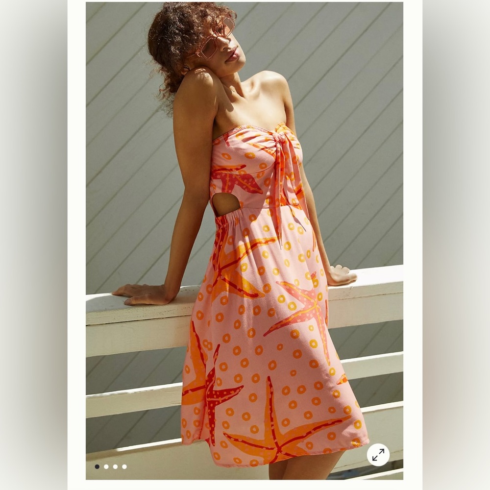NWT Farm Rio Under the Sea Dress Size S